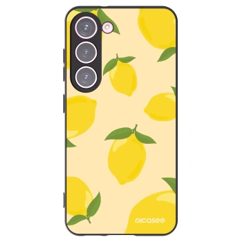 Picasee silikonski črni ovitek za Samsung Galaxy S23 5G - Limoncella