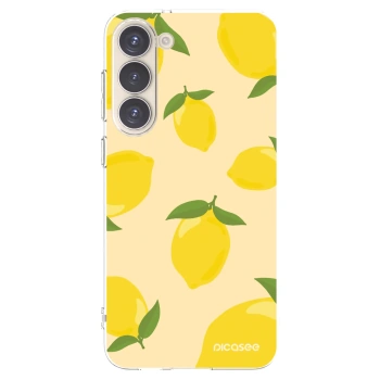 Picasee silikonski prozorni ovitek za Samsung Galaxy S23+ 5G - Limoncella