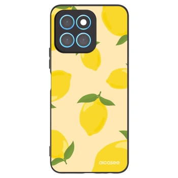Picasee silikonski črni ovitek za Honor X8 5G - Limoncella