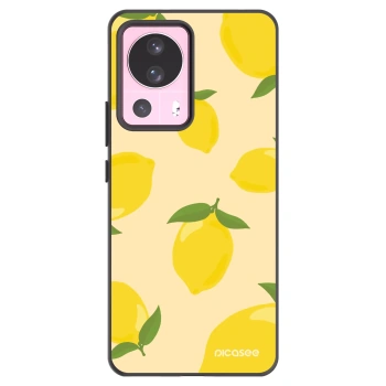 Picasee silikonski črni ovitek za Xiaomi 13 Lite - Limoncella