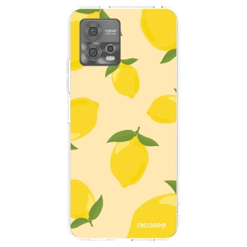 Picasee silikonski prozorni ovitek za Motorola Moto G72 - Limoncella
