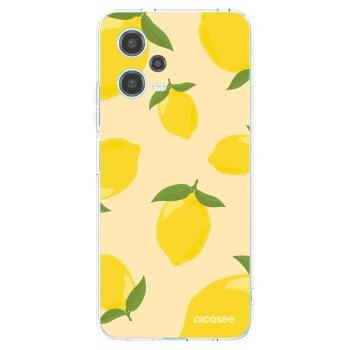 Picasee silikonski prozorni ovitek za Xiaomi Redmi Note 12 5G - Limoncella