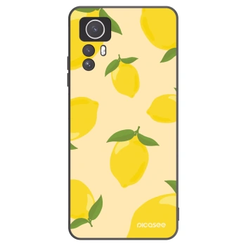 Picasee silikonski črni ovitek za Xiaomi Redmi Note 12S - Limoncella