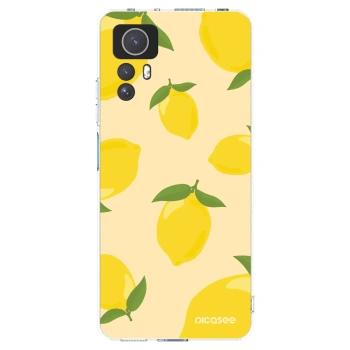 Picasee silikonski prozorni ovitek za Xiaomi Redmi Note 12S - Limoncella