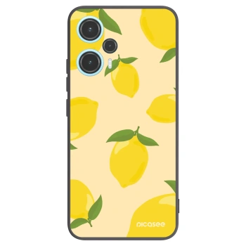 Picasee silikonski črni ovitek za Xiaomi Poco F5 - Limoncella