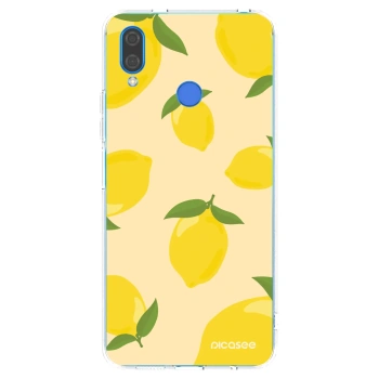 Picasee silikonski prozorni ovitek za Huawei Nova 3 - Limoncella