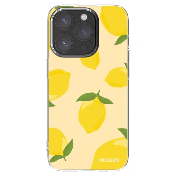 Picasee silikonski prozorni ovitek za Apple iPhone 15 Pro - Limoncella