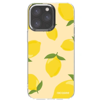 Picasee silikonski prozorni ovitek za Apple iPhone 15 Pro Max - Limoncella