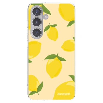 Picasee silikonski prozorni ovitek za Samsung Galaxy S24 S921B 5G - Limoncella