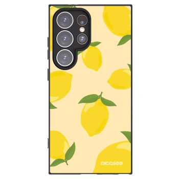 Picasee silikonski črni ovitek za Samsung Galaxy S24 Ultra S928B 5G - Limoncella