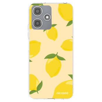 Picasee silikonski prozorni ovitek za Xiaomi Redmi 12 5G - Limoncella