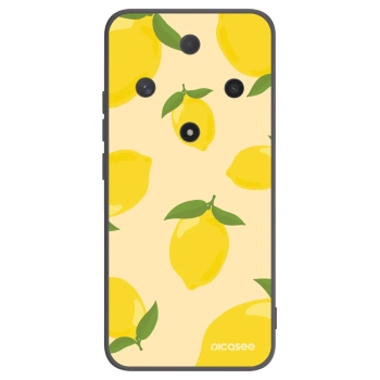 Picasee silikonski črni ovitek za Honor Magic6 Lite 5G - Limoncella