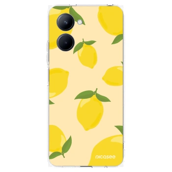 Picasee silikonski prozorni ovitek za Realme C33 (2023) - Limoncella