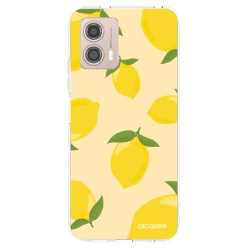 Picasee silikonski prozorni ovitek za Motorola Moto G53 5G - Limoncella