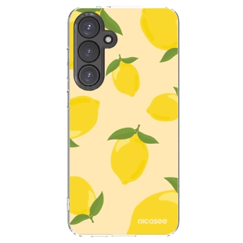 Picasee silikonski prozorni ovitek za Samsung Galaxy S24 FE S721B - Limoncella