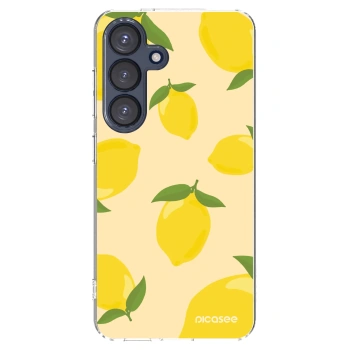 Picasee silikonski prozorni ovitek za Samsung Galaxy S25 5G - Limoncella