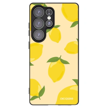 Picasee silikonski črni ovitek za Samsung Galaxy S25 Ultra 5G - Limoncella