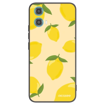 Picasee silikonski črni ovitek za Motorola Moto G34 5G - Limoncella