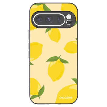 Picasee silikonski črni ovitek za Google Pixel 9 Pro - Limoncella