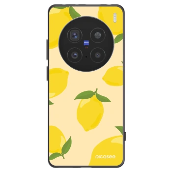 Picasee silikonski črni ovitek za Vivo X200 Pro - Limoncella