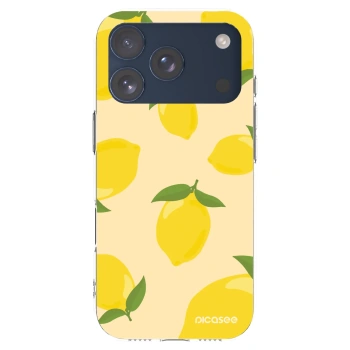 Picasee silikonski prozorni ovitek za Apple iPhone 17 Pro - Limoncella