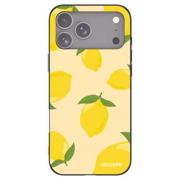 Picasee silikonski črni ovitek za Apple iPhone 17 Pro Max - Limoncella