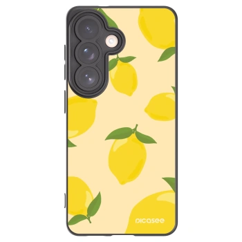 Picasee silikonski črni ovitek za Samsung Galaxy S26 - Limoncella