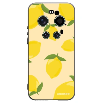 Picasee silikonski črni ovitek za Xiaomi 17 Ultra - Limoncella