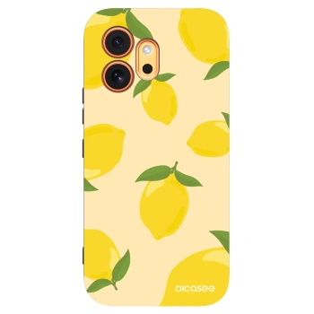 Picasee silikonski črni ovitek za Honor 600 - Limoncella