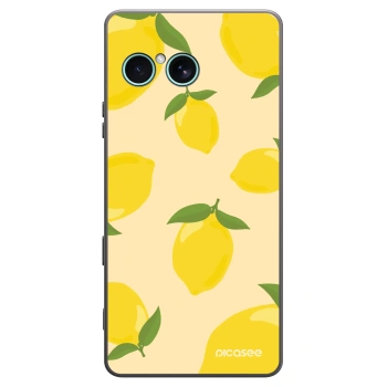 Picasee silikonski črni ovitek za Sony Xperia 10 VII - Limoncella