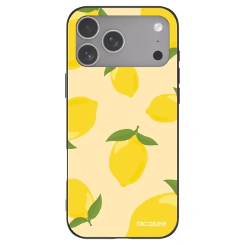 Picasee silikonski črni ovitek za Apple iPhone 18 Pro Max - Limoncella