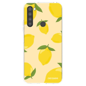 Picasee silikonski prozorni ovitek za Xiaomi Redmi Note 8 - Limoncella