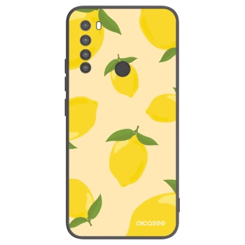 Picasee silikonski črni ovitek za Xiaomi Redmi Note 8 - Limoncella
