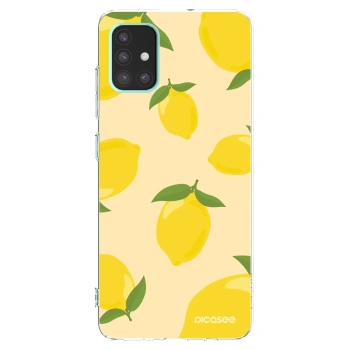 Picasee silikonski prozorni ovitek za Samsung Galaxy A51 A515F - Limoncella