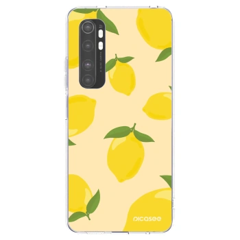 Picasee silikonski prozorni ovitek za Xiaomi Mi Note 10 Lite - Limoncella