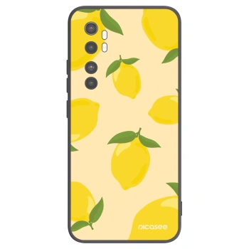 Picasee silikonski črni ovitek za Xiaomi Mi Note 10 Lite - Limoncella
