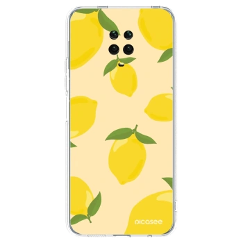 Picasee silikonski prozorni ovitek za Xiaomi Redmi Note 9S - Limoncella