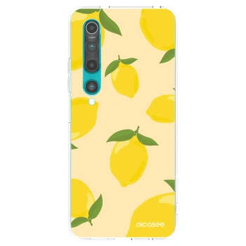 Picasee silikonski prozorni ovitek za Xiaomi Mi 10 - Limoncella