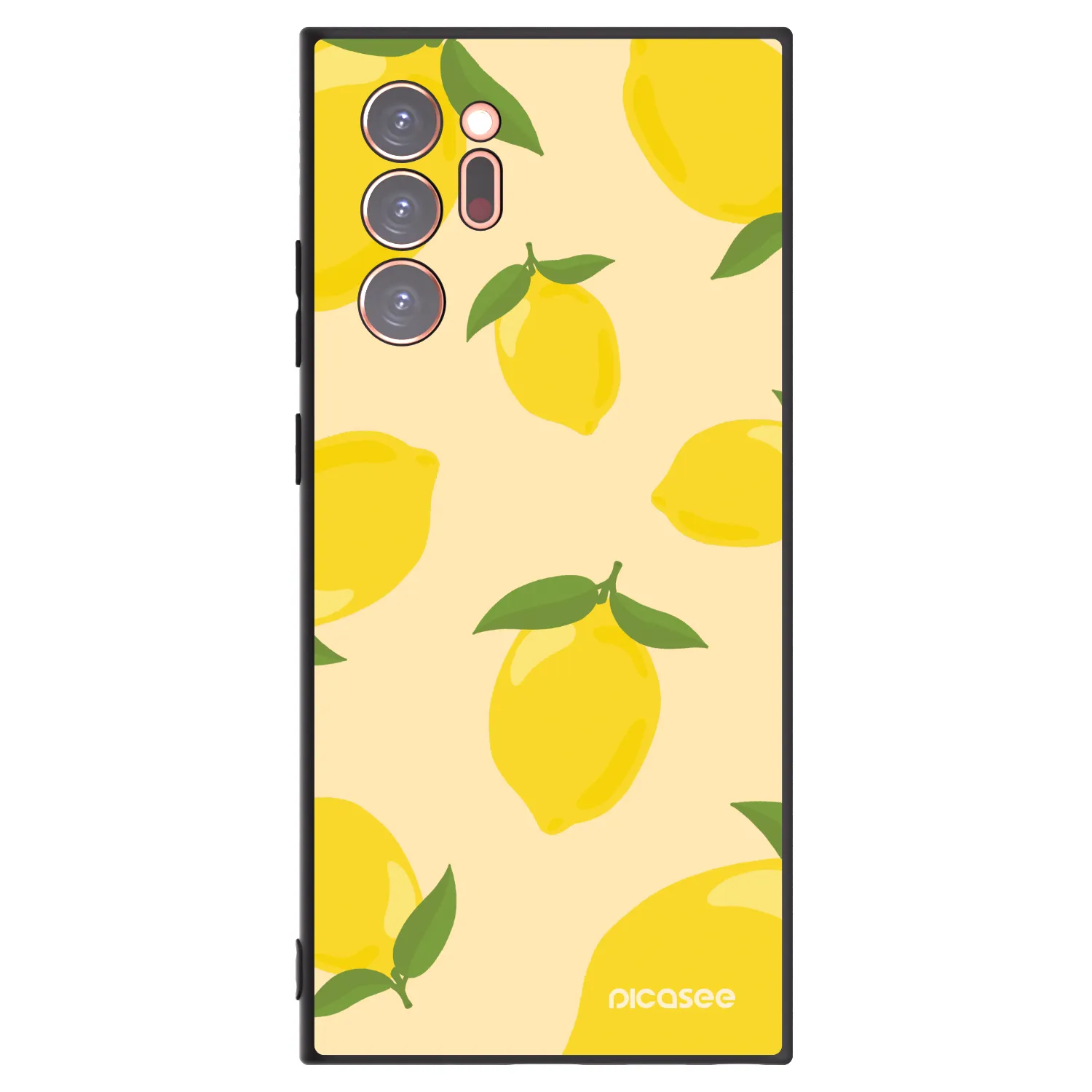 Picasee silikonski črni ovitek za Samsung Galaxy Note 20 Ultra - Limoncella