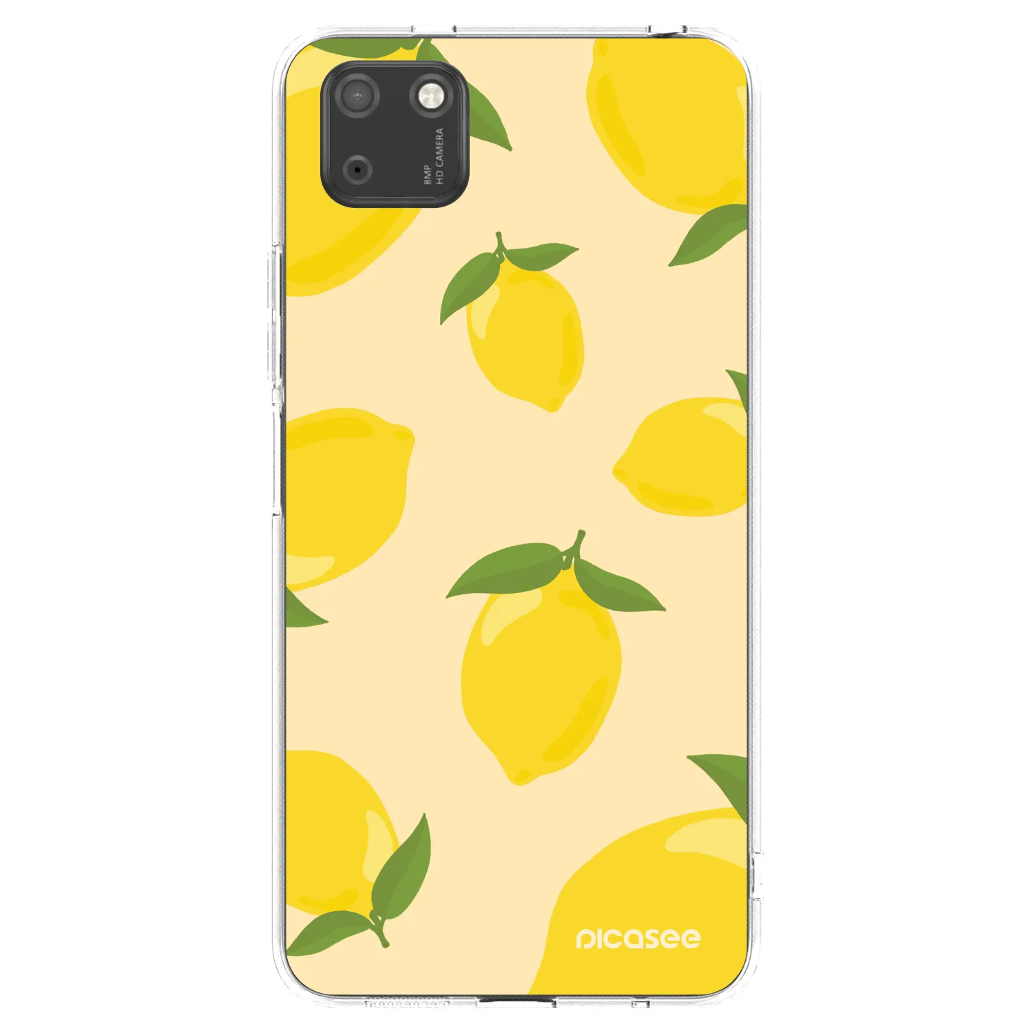 Picasee silikonski prozorni ovitek za Huawei Y5P - Limoncella
