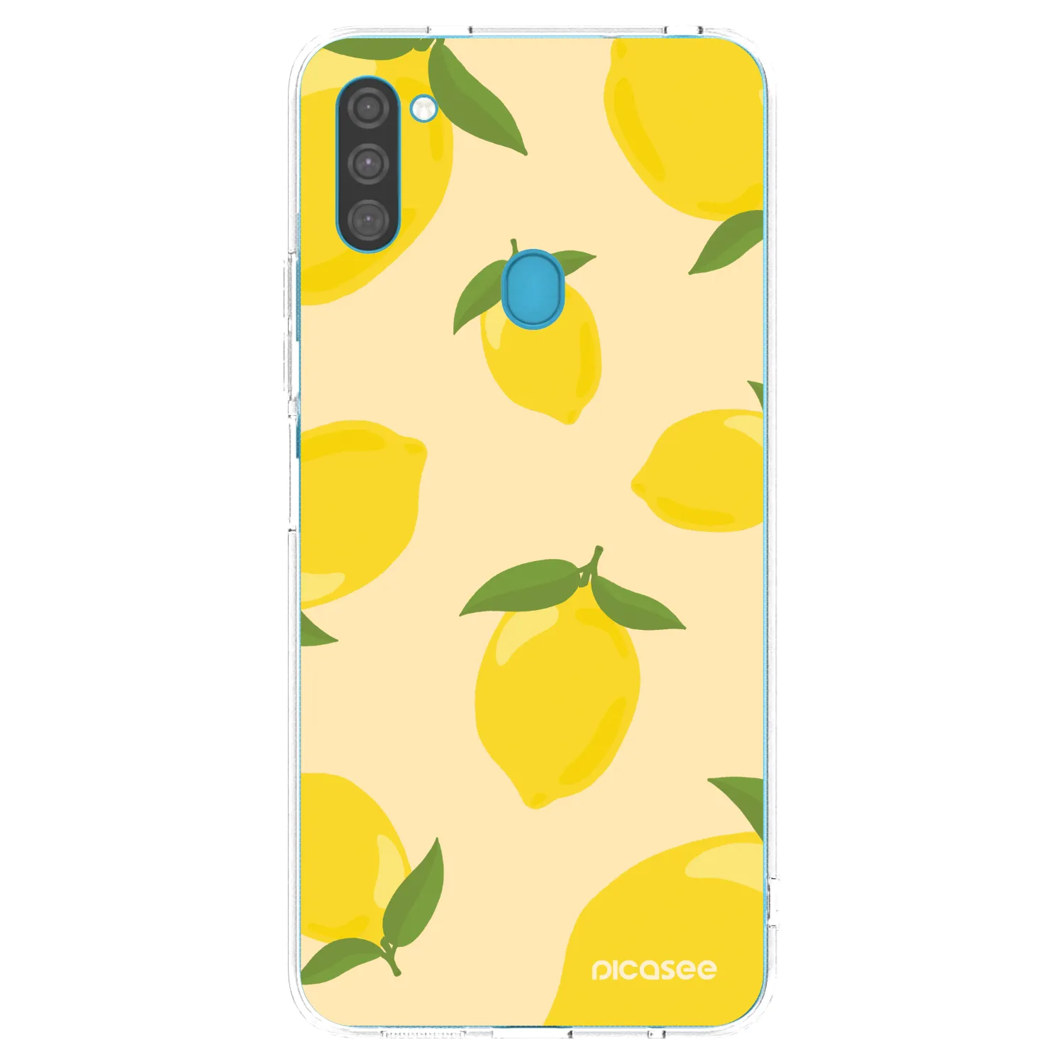 Picasee silikonski prozorni ovitek za Samsung Galaxy M11 - Limoncella