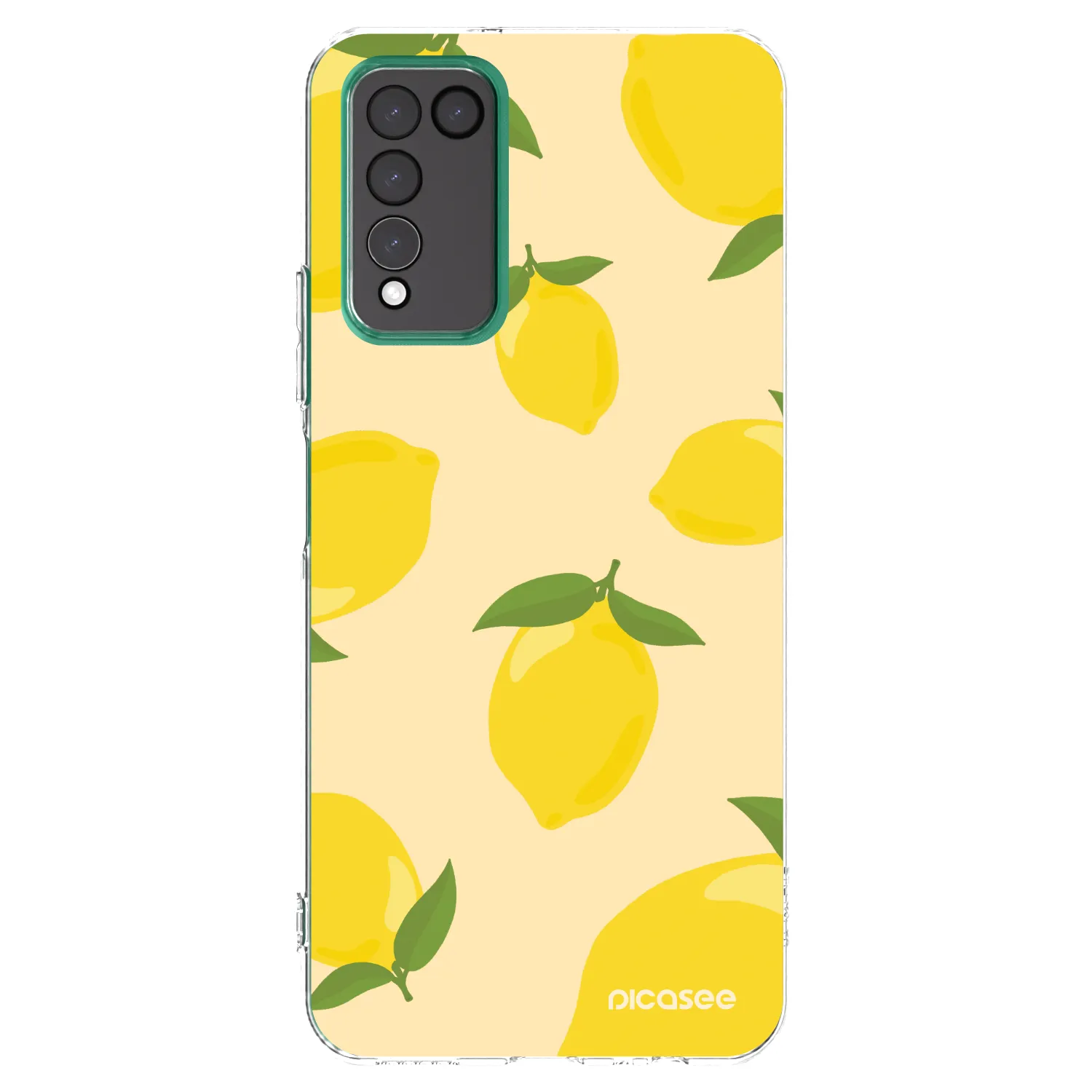 Picasee silikonski prozorni ovitek za Honor 10X Lite - Limoncella