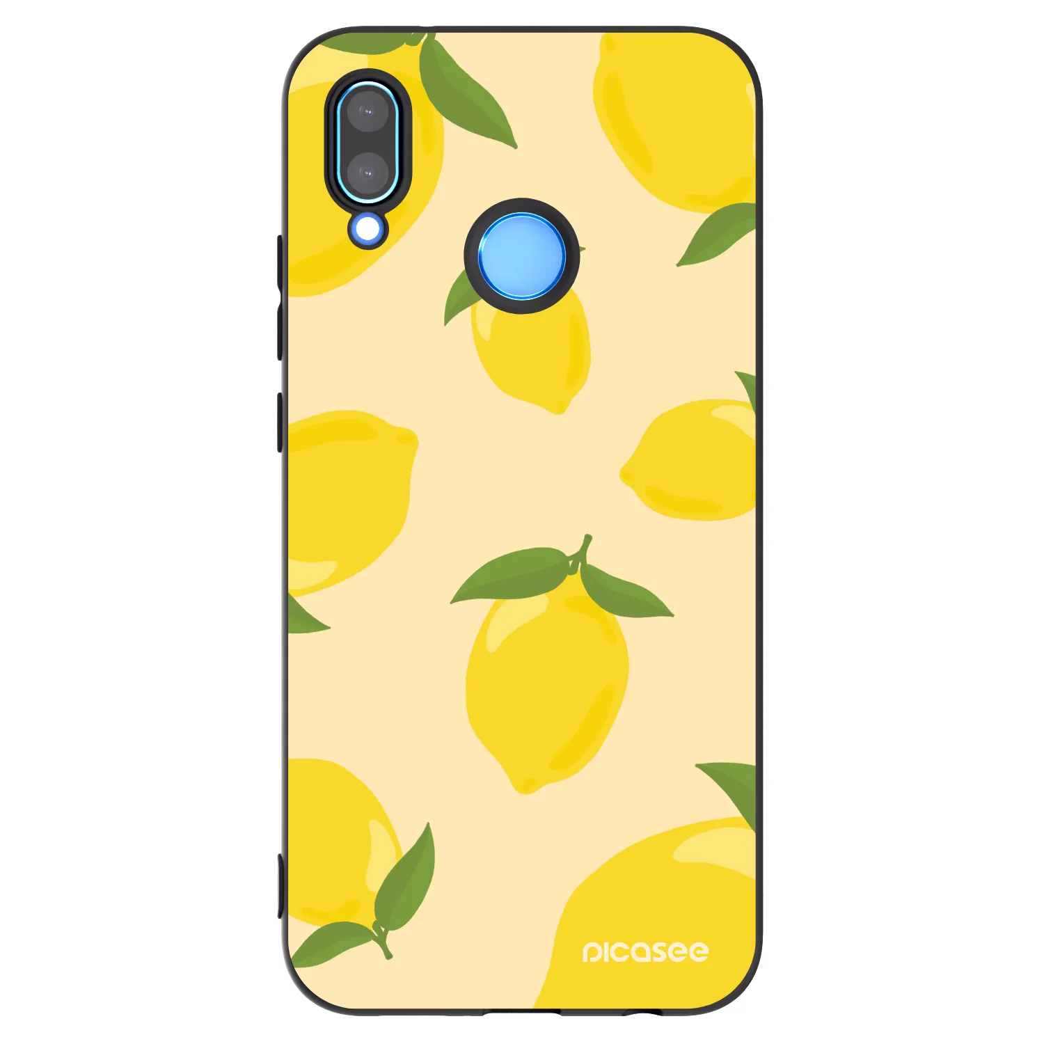 Picasee silikonski črni ovitek za Huawei P20 Lite - Limoncella