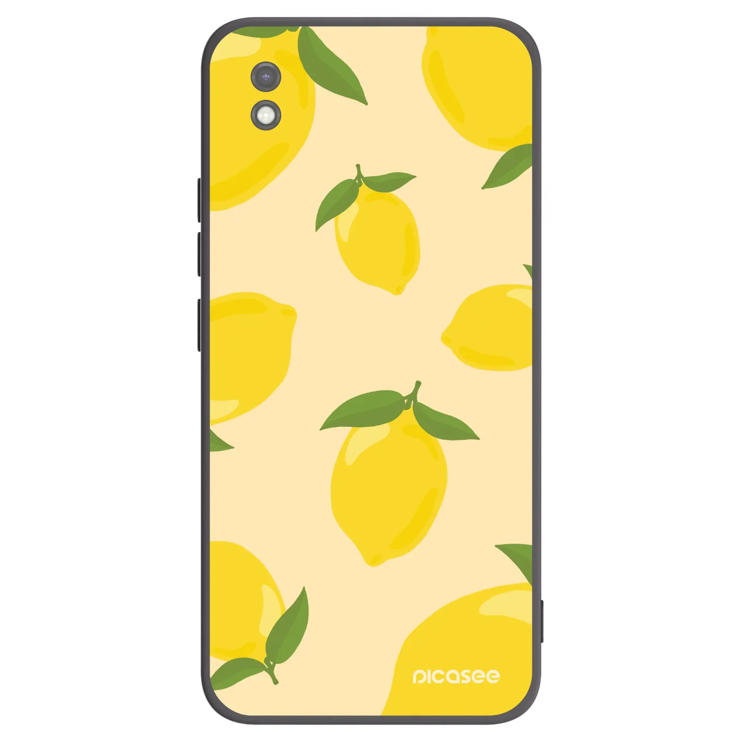 Picasee silikonski črni ovitek za Xiaomi Redmi 9AT - Limoncella