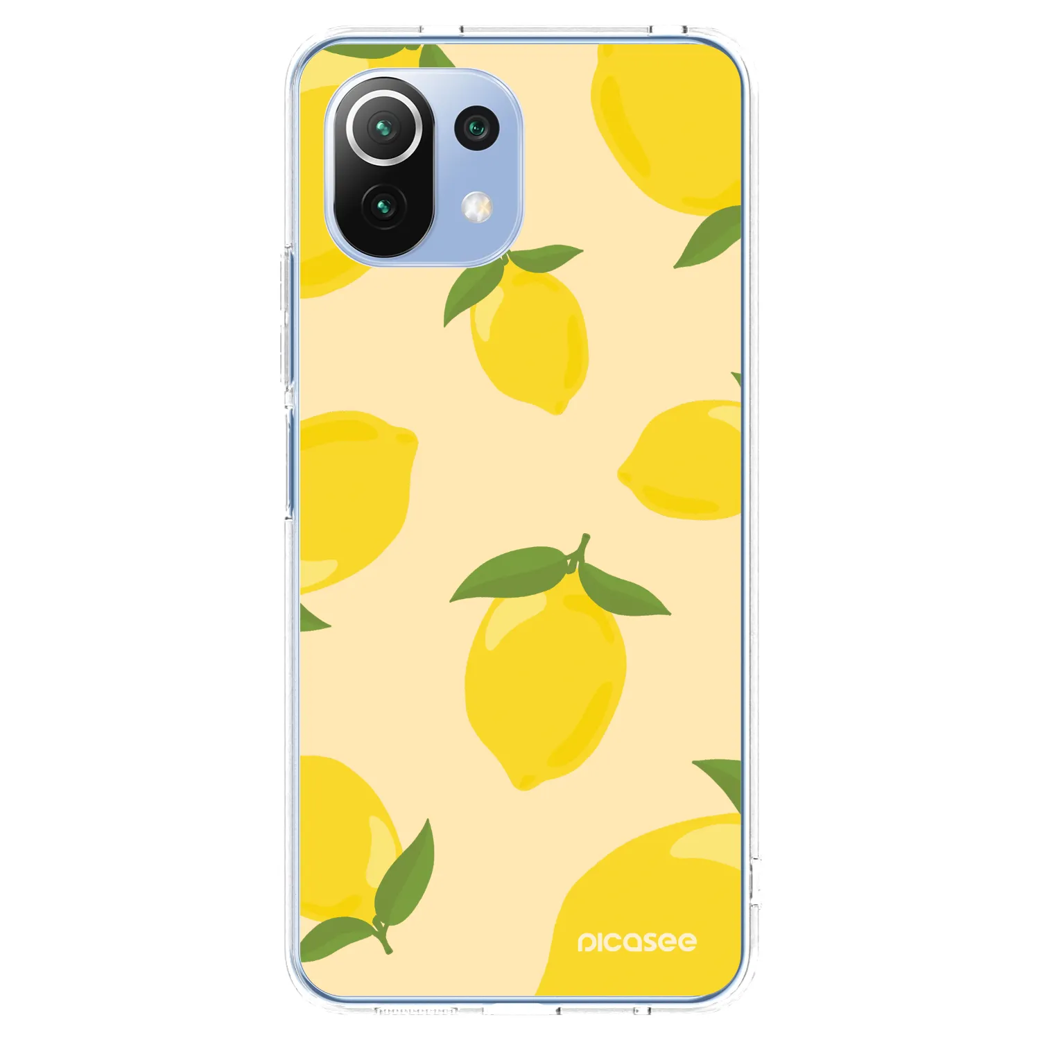Picasee silikonski prozorni ovitek za Xiaomi Mi 11 Lite - Limoncella