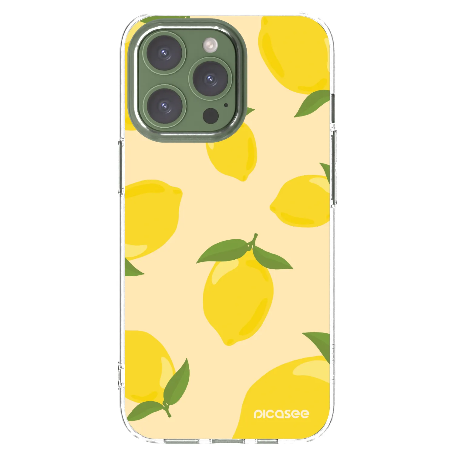 Picasee silikonski prozorni ovitek za Apple iPhone 13 Pro - Limoncella