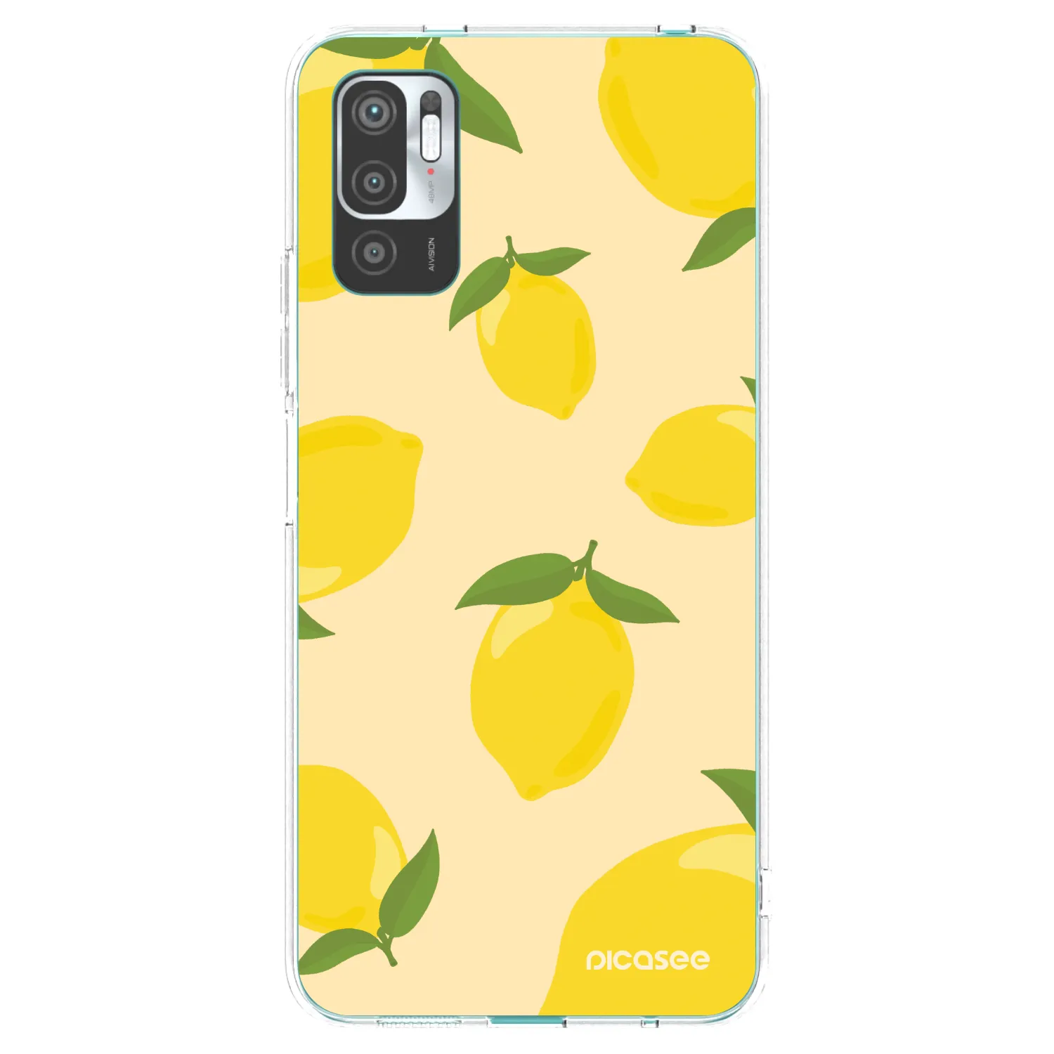 Picasee silikonski prozorni ovitek za Xiaomi Redmi Note 10 5G - Limoncella