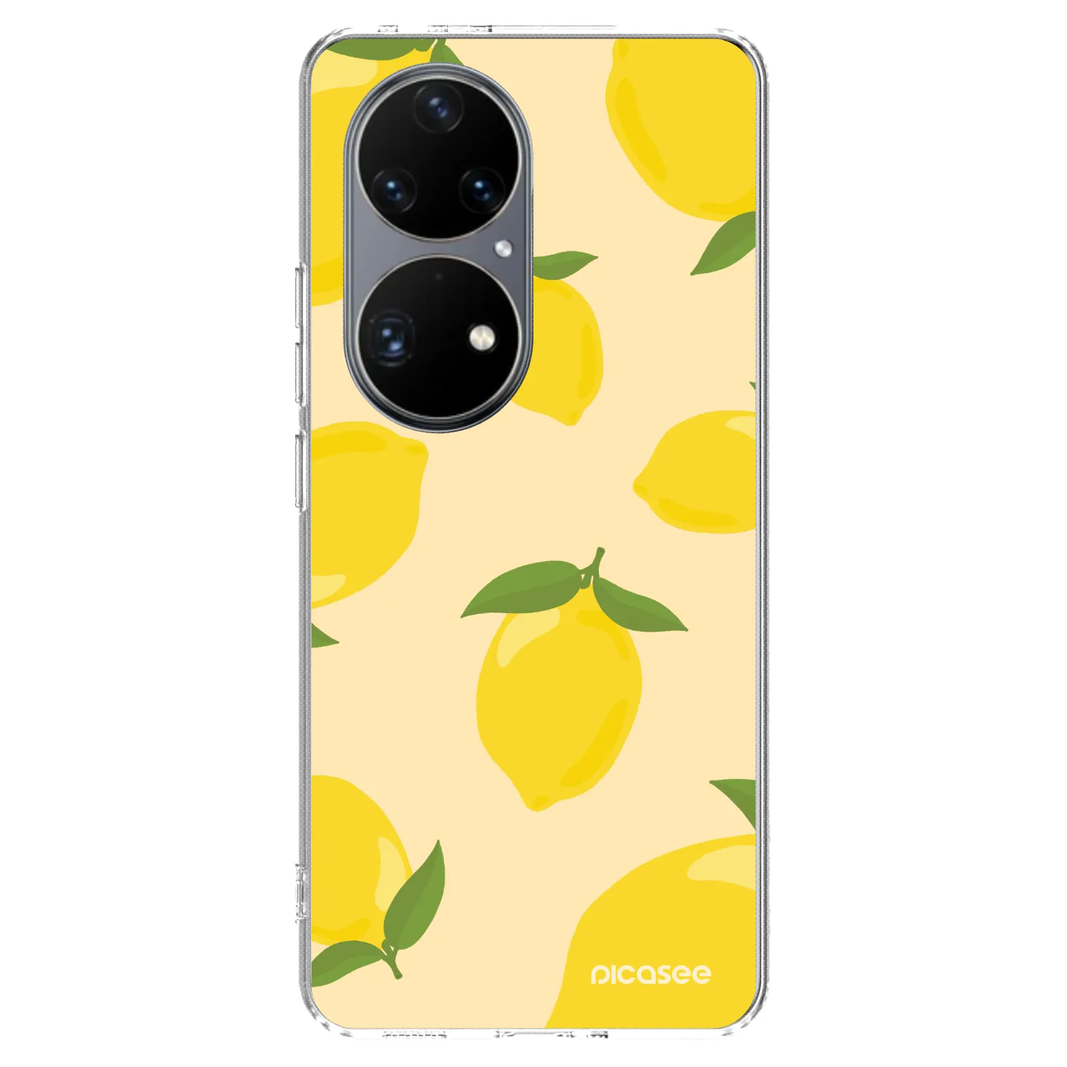 Picasee silikonski prozorni ovitek za Huawei P50 - Limoncella