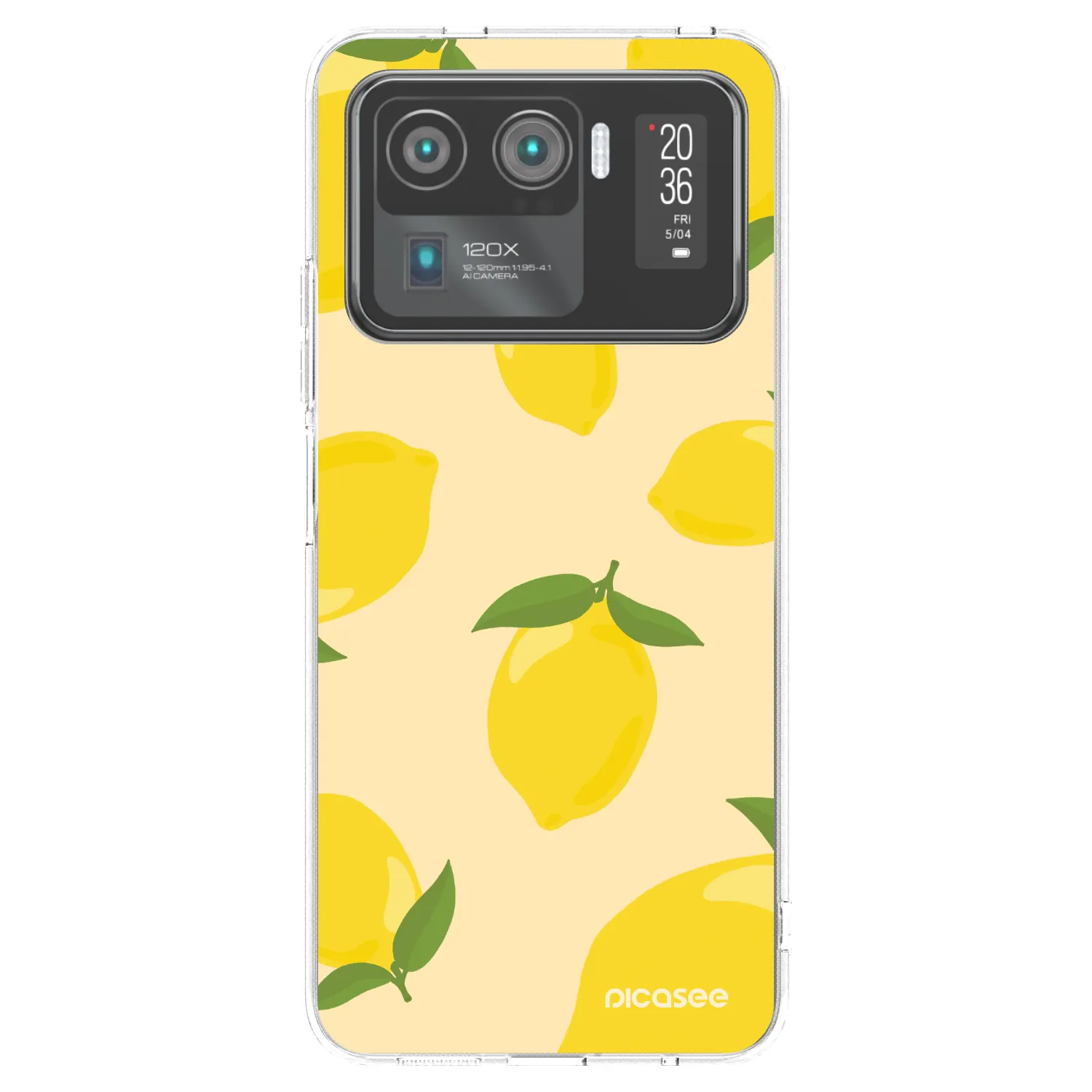 Picasee silikonski prozorni ovitek za Xiaomi Mi 11 Ultra - Limoncella