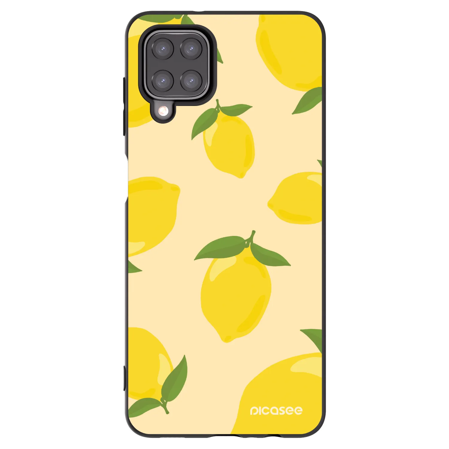 Picasee silikonski črni ovitek za Samsung Galaxy M12 M127F - Limoncella
